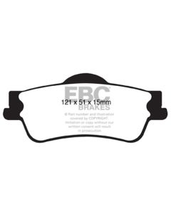 EBC 11+ Chevrolet Caprice 3.6 Ultimax2 Rear Brake Pads - UD1352