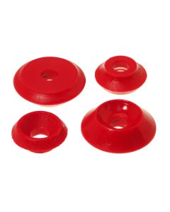 Prothane 84 & Earlier VW Rabbit / Golf 1 Rear Shock Tower Bushings - Red - 22-901