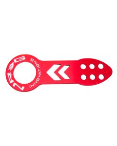 NRG Universal Front Tow Hook - Anodized Red - TOW-100RD