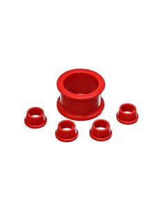 Energy Suspension 96-00 Honda Civic/CRX / 99-00 Honda Civic Si Red Power Steering Rack Bushing Set - 16.10104R