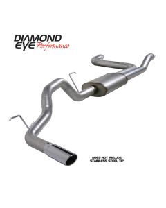 Diamond Eye KIT 3-1/2in CB SGL GAS AL NISSAN TITAN 5.6L 07-10 - K3520A