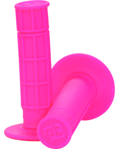 ProTaper 1/2 Waffle Grips - Neon Pink - 024040