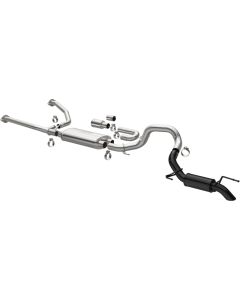 MagnaFlow 2023 Toyota Sequoia Overland Series Black Axle-Back Exhaust - 19625