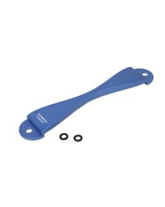 Mishimoto Blue CNC Battery Tie-Down Subaru- MISH-MMTD-SUB-BL