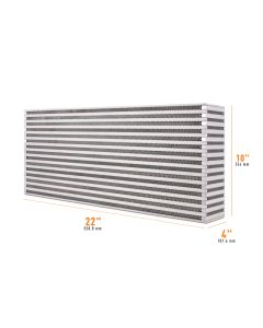 Mishimoto Universal Air-to-Air Intercooler Core - 22in / 10in / 4in - MMUIC-11