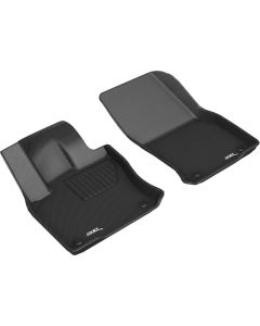 3D MAXpider 18-21 Volkswagen Tiguan 1st Row Kagu Floor Mat - Black - L1VW08311509