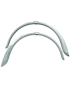 Kuryakyn Rear Fender Flares For Trikes Chrome - 7214