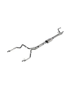 Borla 24-25 Chevy Silverado 1500 (6.2L V8) S-Type Cat Back - Factory Tips - 140999