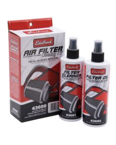 Edelbrock Air Filter Cleaning Kit Clear Oil - 43600