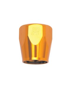 Russell Performance 2-Piece -6 AN Anodized Full Flow Swivel Hose End Sockets (Qty 2) - Orange - 615524