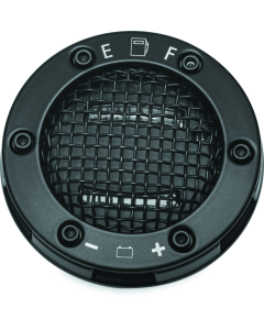 Kuryakyn Mesh LED Fuel & Battery Gauge Black - 6551