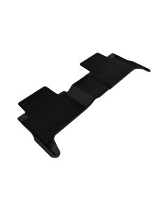 3D MAXpider 2015-2020 Chevrolet/GMC Colorado/Canyon Crew Cab Kagu 2nd Row Floormats - Black - L1CH06721509