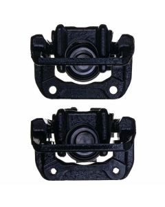 Power Stop 01-03 Acura CL Rear Black Caliper - Pair w/Bracket - S2588BLK