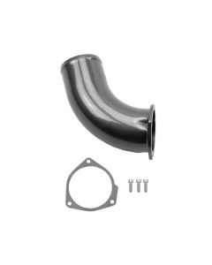 Wehrli 01-04 Chevrolet 6.6L LB7 Duramax 3.5in Intake Horn - Gloss Black - WCF100342-GB