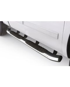Lund 09-15 Dodge Ram 1500 Crew Cab (Built Before 7/1/15) 5in. Oval Bent Nerf Bars - Chrome - 22858783