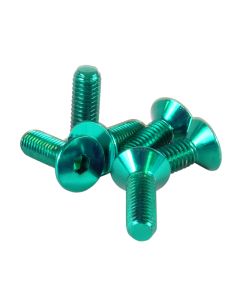 NRG Steering Wheel Screw Upgrade Kit (Conical) - Green - SWS-100GN