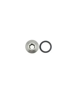 DeatschWerks 6AN ORB Male Plug Low Profile Internal Allen/Hex (Incl. O-Ring) - 6-02-0717