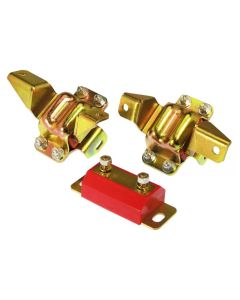 Prothane Ford Motor & Trans Mount Kit - Red - 6-1904