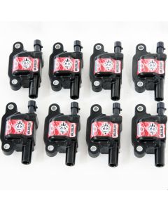 Granatelli 14-23 GM LT Malevolent Coil Packs - Black (Set of 8 ) - 28-0514-CPM