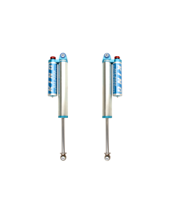 King Shocks 2011+ Chevrolet Silverado 2500/3500/HD Rear 2.5 Dia Piggyback Res Shock w/Adj (Pair) - 25001-303A