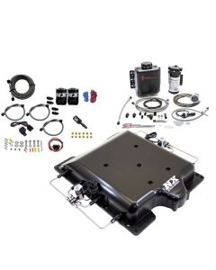 Nitrous Express Dodge Hellcat Supercharger Lid Nitrous & Water Injection Kit (100-400HP) w/o Bottle - 20972BMF-00