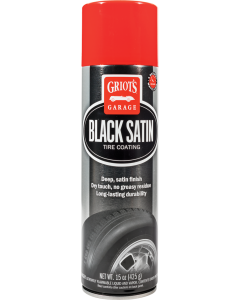 Griots Garage Black Satin Tire Coating - 15oz (Aerosol) - 10951