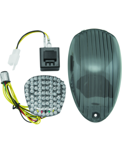 BikeMaster 02-03 Kawasaki VN1500 Vulcan Mean Streak Integrated Tail Light - BIKE-261735