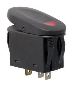 Rugged Ridge 2-Position Rocker Switch Red - 17235.02