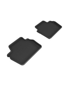 3D MAXpider 21-24 BMW 4 Series Kagu Rear Floor Mat - Black - L1BM12021509