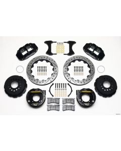 Wilwood Narrow Superlite 4R Rear P-Brk Kit 12.88in Drilled Chevy 12 Bolt w/ C-Clips - 140-9213-D