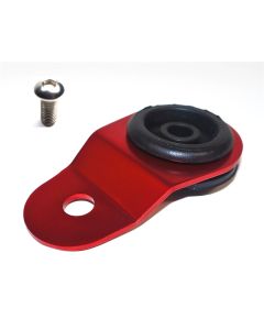 Torque Solution Radiator Mount w/ Insert (RED) : Mitsubishi Evolution 7/8/9 - TS-EV-008i