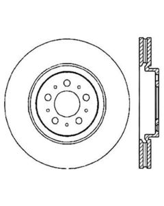 StopTech Slotted & Drilled Sport Brake Rotor - 127.39035R