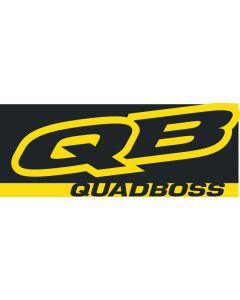 QuadBoss 88in x 34in Logo Banner - 155623