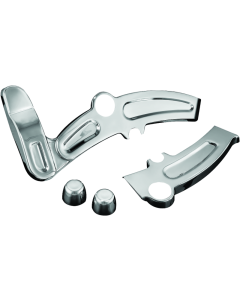 Kuryakyn Boomerang Frame Covers 08-17 Softails Chrome - 7773