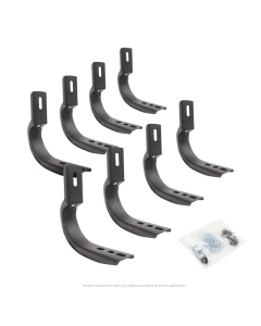 Go Rhino 19-20 Chevrolet Silverado 1500 Brackets for OE Xtreme Cab Length SideSteps - 6840475