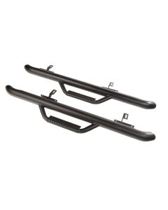 Rugged Ridge Spartan Nerf Bar Textured Black 18-20 Jeep Wrangler JL 2 Door - 11596.03