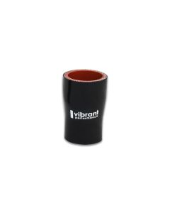 Vibrant 4 Ply Reducer Coupling 1.25in x 1.50in x 3in Long (BLACK) - 2921