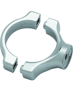 Kuryakyn Side Mount License Plate Holder Clamp 14-Up Yamaha Bolt Chrome - 3124
