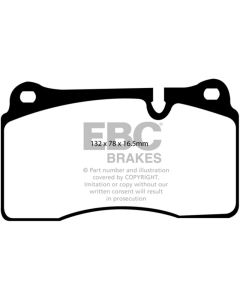 EBC 05-09 Land Rover Range Rover 4.2 Supercharged Extra Duty Front Brake Pads - ED91922