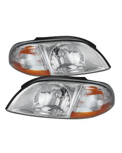 xTune Ford Windstar 99-03 Crystal Headlights Chrome HD-JH-FWIN99-AM-C - 9025457