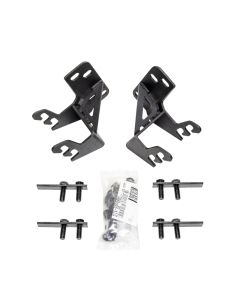 Go Rhino 11-16 Ford F-250/350/450 SuperDuty RC4 & RC3 LR Brackets - Tex. Blk - 568960TK