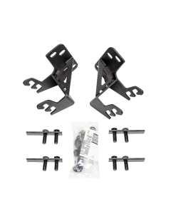 Go Rhino 17-22 Ford F-250/350 SuperDuty RC4 & RC3 LR Brackets - Tex. Blk - 569860TK