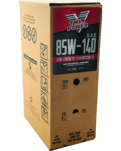 Twin Power 85W140 Semi-Synthetic Transmission Lube 6 Gallon Bag In Box - 539029