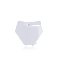 White Front Number Plate for KTM SXF250 19-20 | Acerbis
