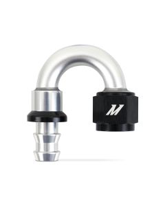 Mishimoto Push-Lock Fitting, -8AN, 180-Degree- MISH-MMFT-PL-8180