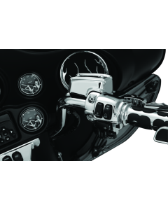 Kuryakyn Handlebar Control Dress Up Kit Chrome - 1740