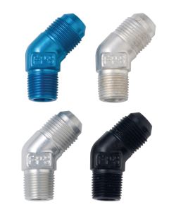 Fragola -3AN x 1/4 NPT Adapter - Black - 482334-BL