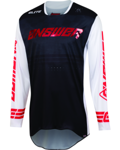 Answer 23 Elite Finale Jersey Black/White/Red - XS - 447443