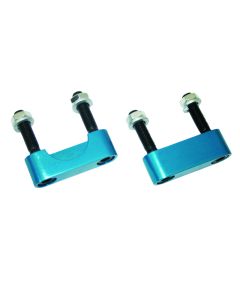 Moroso Ford (w/9in Ring Gear) U-Joint Girdle - Light Blue Anodized - Set - 85860