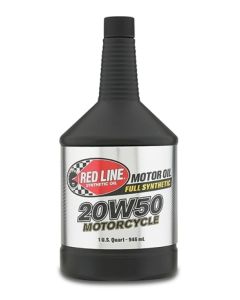 Red Line 20W50 Motorcycle Oil - Quart - 42504